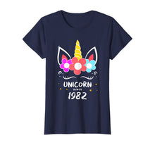Load image into Gallery viewer, 37th Womens 1982 Unicorn Birthday Shirt