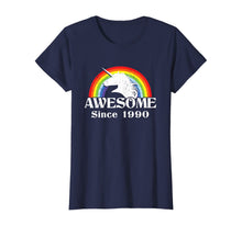 Load image into Gallery viewer, Rainbow Unicorn 30th birthday gift 30 Birthday T-Shirt