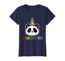 Load image into Gallery viewer, Cute Panda Unicorn Pandicorn Birthday Panda T-Shirt