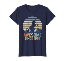 Load image into Gallery viewer, 42nd Birthday Unicorn Awesome Since 1978 42 Years Old T-Shirt