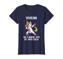 Load image into Gallery viewer, Unicorn Yaya Girl Birthday Party Apparel Greek YayaCorn Cute T-Shirt