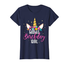 Load image into Gallery viewer, Mom Of The Birthday Girl Mother Gifts Unicorn Birthday T-Shirt