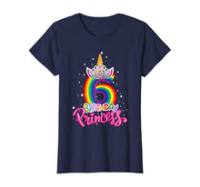 Load image into Gallery viewer, Birthday Princess Unicorn 6 Year Old 6th Birthday Girl Kids T-Shirt