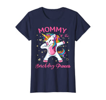 Load image into Gallery viewer, Mommy of the Birthday Princess Unicorn Outfit T-Shirt