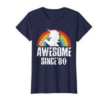 Load image into Gallery viewer, 39th Birthday Unicorn Awesome Since 1980 39 Years Old TShirt