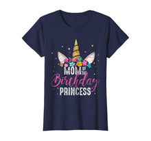 Load image into Gallery viewer, Mom Of The Birthday Princess Mother Gifts Unicorn Birthday T-Shirt