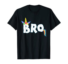 Load image into Gallery viewer, Unicorn Birthday Girl Shirt Bro Brother Family Matching Gift T-Shirt