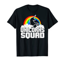Load image into Gallery viewer, Unicorn Squad Shirt Perfect Birthday Rainbow T-shirt Gift