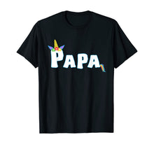 Load image into Gallery viewer, Unicorn Birthday Girl Shirt Funny Papa Grandpa Gift Family T-Shirt