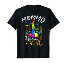 Load image into Gallery viewer, Unicorn Mommy of the 2nd Birthday Girl Matching Family T-Shirt