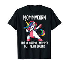 Load image into Gallery viewer, Unicorn Mommy Girl Birthday Party Apparel, MommyCorn Cute T-Shirt