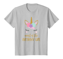 Load image into Gallery viewer, Cute Unicorn Aunt Shirt, Aunt of the Birthday Girl