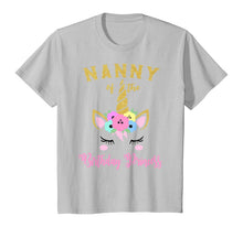 Load image into Gallery viewer, Nanny Of The Unicorn Birthday Princess Girl Matching Shirt