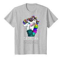Load image into Gallery viewer, Dadacorn Dad Only More Awesome Mens Unicorn Birthday Gift T-Shirt