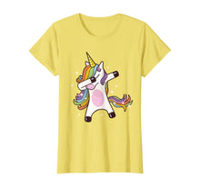 Load image into Gallery viewer, Dabbing Unicorn T-Shirt Gift Idea For Girls &amp; Women T-Shirt