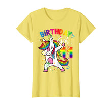 Load image into Gallery viewer, 11 Year Old Kid 11th Birthday Gift Dabbing Unicorn T-Shirt