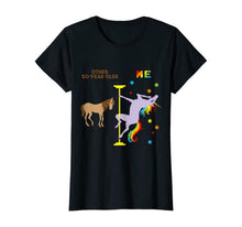 Load image into Gallery viewer, Funny 50th Birthday Gift Rainbow Unicorn 50 Years Old T-Shirt