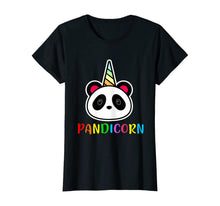 Load image into Gallery viewer, Cute Panda Unicorn Pandicorn Birthday Panda T-Shirt