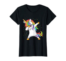 Load image into Gallery viewer, Dabbing Unicorn T-Shirt - Unicorn Dab T-Shirt - Unicorn Gift