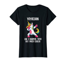 Load image into Gallery viewer, Unicorn Yaya Girl Birthday Party Apparel Greek YayaCorn Cute T-Shirt