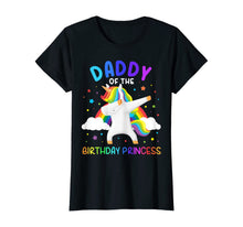Load image into Gallery viewer, Unicorn Daddy, Cute Fantasy Tee for Family Birthday Party T-Shirt