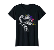 Load image into Gallery viewer, Unicorn With Muscle shirt Birthday Fathers Day Gym T-Shirt T-Shirt