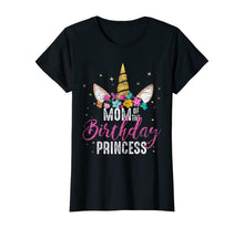 Load image into Gallery viewer, Mom Of The Birthday Princess Mother Gifts Unicorn Birthday T-Shirt