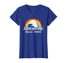 Load image into Gallery viewer, Rainbow Unicorn 30th birthday gift 30 Birthday T-Shirt