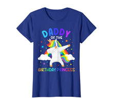 Load image into Gallery viewer, Unicorn Daddy, Cute Fantasy Tee for Family Birthday Party T-Shirt