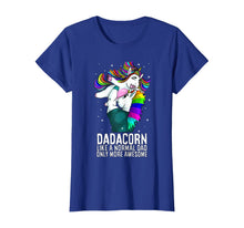 Load image into Gallery viewer, Dadacorn Dad Only More Awesome Mens Unicorn Birthday Gift T-Shirt