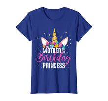Load image into Gallery viewer, Mother Of The Birthday Princess Mommy Gifts Unicorn Birthday T-Shirt