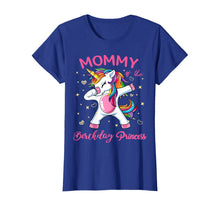 Load image into Gallery viewer, Mommy of the Birthday Princess Unicorn Outfit T-Shirt
