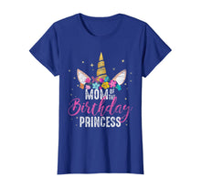 Load image into Gallery viewer, Mom Of The Birthday Princess Mother Gifts Unicorn Birthday T-Shirt