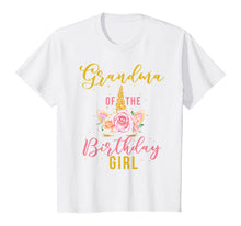 Load image into Gallery viewer, Grandma Birthday Girl Grandmother Gifts Unicorn Birthday T-Shirt
