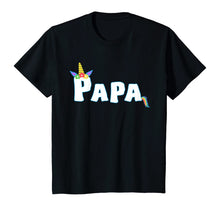 Load image into Gallery viewer, Unicorn Birthday Girl Shirt Funny Papa Grandpa Gift Family T-Shirt