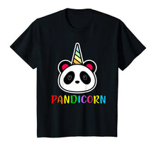 Load image into Gallery viewer, Cute Panda Unicorn Pandicorn Birthday Panda T-Shirt
