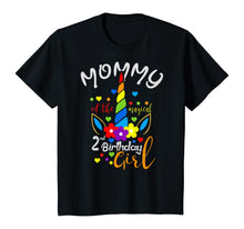 Load image into Gallery viewer, Unicorn Mommy of the 2nd Birthday Girl Matching Family T-Shirt