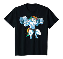 Load image into Gallery viewer, Unicorn Weightlifting Squads Bodybuilding Birthday Gift T-Shirt