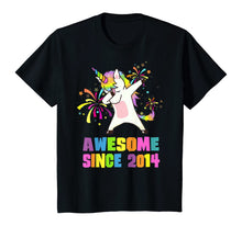Load image into Gallery viewer, 6 Years Old 6th Birthday Awesome Since 2014 Unicorn T-Shirt