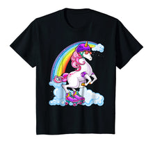 Load image into Gallery viewer, Unicorn Roller Skate Roller Derby Birthday Shirt Girls Gift