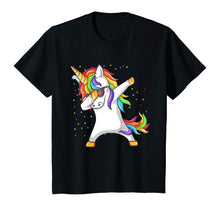 Load image into Gallery viewer, Dabbing Unicorn T-Shirt - Unicorn Dab T-Shirt - Unicorn Gift