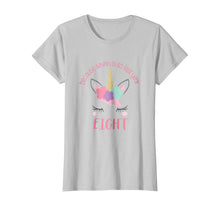 Load image into Gallery viewer, Unicorn 8th Birthday Girl Shirt, Birthday Shirt 8