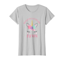 Load image into Gallery viewer, Unicorn 11th Birthday Girl Shirt, Birthday Shirt 11