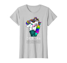 Load image into Gallery viewer, Dadacorn Dad Only More Awesome Mens Unicorn Birthday Gift T-Shirt