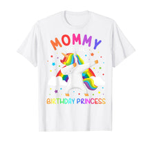 Load image into Gallery viewer, Unicorn Mommy, Cute Fantasy Tee for Family Birthday Party T-Shirt