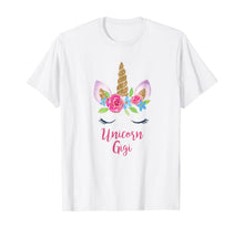 Load image into Gallery viewer, Gigi Unicorn TShirt Costume Grandma Cutest Birthday Princess