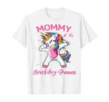 Load image into Gallery viewer, Mommy of the Birthday Princess Unicorn Outfit T-Shirt