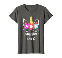 Load image into Gallery viewer, 37th Womens 1982 Unicorn Birthday Shirt