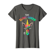 Load image into Gallery viewer, This Slime Queen Is 8-8th Birthday Girl Unicorn and Slime T-Shirt