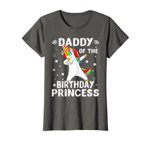 Load image into Gallery viewer, Dabbing Unicorn Daddy Of The Birthday Princess Funny T-Shirt